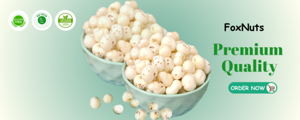 YOGIBHOG MAKHANA Fox Nuts 500g  | Healthy Snacks| Organic Indian Food | Rich In Nutrients Pack of 2 (2x250g) - Image 2